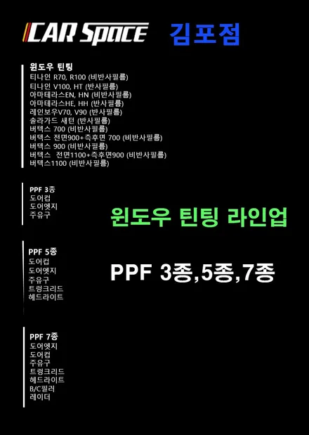 팰리세이드 페이스리프트 신차패키지_김포 카스페이스 / 김포시 장기동