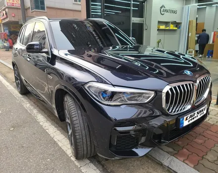 BMW X5 \'썬팅 티나인R100+블랙박스 아이나비+ 보조배터리 에코파워팩S12\' 신차 작업 후기_김포 카스페이스 / 김포시 장기동