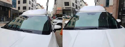 KA4 카니발 하이리무진 9인승 \'티나인V100+아이나비QXD7000+유리막코팅(미라클S9)+방음+PPF...\' 신차패키지 작업 후기_김포 카스페이스 / 김포시 장기동