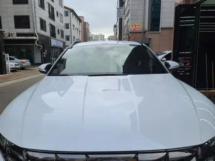 투싼 화이트 크림 \'레인보우V70+유리막코팅+파인뷰LX3000+PPF\' 장00회원님 신차패키지 후기_김포카스페이스 by김포썬팅 / 김포시 장기동