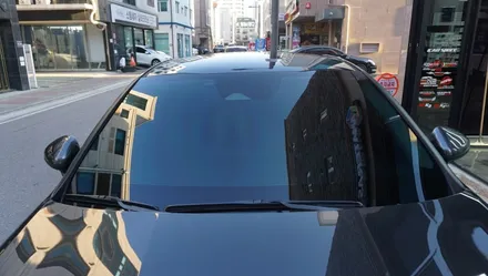 신형 K5 3세대 인터스텔라 그레이 \'썬팅+블박+보조배터리+K5전용스트럿바+유리막코팅+더벙커패키지...\'강00회원님 후기_김포카스by김포썬팅 / 김포시 장기동