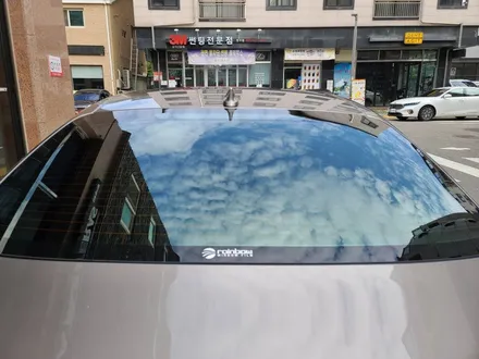제네시스 G80 \'레인보우V90+유리막코팅+시트코팅+방음(보닛,휀다)+유리창발수코팅+생활보호패키지 PPF\' 신차패키지 작업 후기_김포 카스페이스 / 김포시 장기동