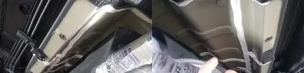 싼타페 인스 서비스로 받은 언더코팅 재시공의뢰_김포카스 / 김포시 장기동