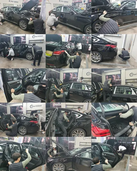 제네시스 G80 비크블랙 도착_김포카스by김포썬팅 / 김포시 장기동