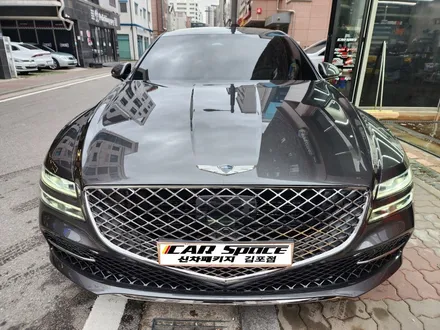 제네시스 G80 베이직 신차패키지 썬팅 : 버텍스 900/700 블랙박스 : 파인뷰LX7700 생활보호패키지 PPF_김포카스페이스 / 김포시 장기동