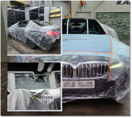 BMW 530i \'아마테라스HN+아이나비+보조배터리 마이티셀EN12000+PPF\'신차패키지 작업 후기 / 김포시 장기동