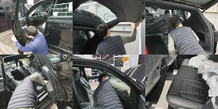 G4렉스턴 신차검수_결론은 인수거부!!!(김포카스by김포썬팅) / 김포시 장기동