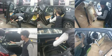 K7프리미어 플라티늄 그라파이트 도착_김포카스by김포썬팅 / 김포시 장기동