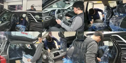 팰리세이드 타임리스 블랙 도착_김포카스by김포썬팅 / 김포시 장기동