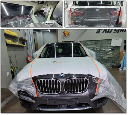 BMW X3 썬팅 아마테라스 EN & 생활보호패키지 PPF 7종 신차작업 후기_김포 카스페이스 / 김포시 장기동