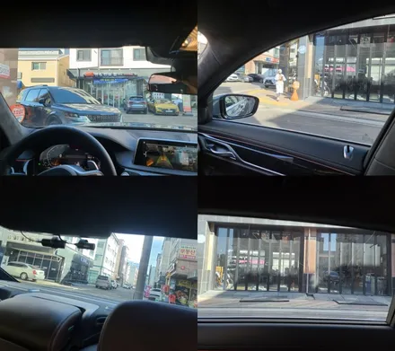 BMW 740Li \'차량썬팅 레인보우V90 아이나비QXD+유리막코팅+시트코팅+자동차PPF+방음\' 신차패키지 작업후기_김포 카스페이스 / 김포시 장기동