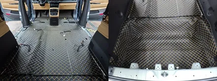 4세대 카니발 모노륨(엠보싱타입) 무본드 시공 후기_김포카스페이스by김포썬팅 / 김포시 장기동