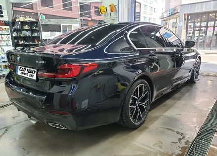 BMW 530i \'아마테라스HN+아이나비+보조배터리 마이티셀EN12000+PPF\'신차패키지 작업 후기 / 김포시 장기동