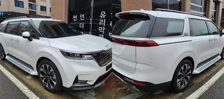 KA4 카니발 화이트 \'레인보우V90+엠보싱+6인개조+튜온사스+PPF\' 신차패키지 작업 후기_김포점 카스페이스 / 김포시 장기동