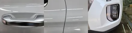 팰리세이드 화이트크림\'썬팅 레인보우V70+블랙박스 파인뷰LX3000+PPF+코일매트\'정00회원님후기_김포카스by김포썬팅 / 김포시 장기동