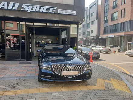 [G80] 블루 한OO 회원님 신차패키지 후기입니다.(레인보우i90+QXD5000+유리막코팅+ppf) / 서구 가정동