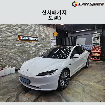 모델3 하이랜드 신차패키지 버텍스900 전체 썬팅 진행하기 / 서구 가정동