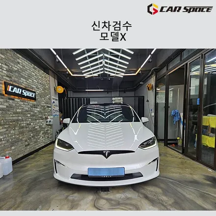 테슬라 전문점에서 진행한 모델X 신차검수 / 서구 가정동
