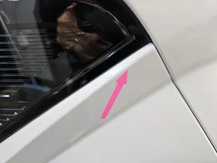 앞범퍼 도장불량이 발생한 싼타페MX5 신차검수 현장 / 서구 가정동