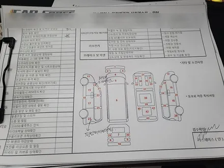 셀토스 신차검수중 발견된 단차와 기스 / 서구 가정동