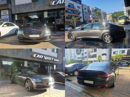 [G80] 카본메탈 윤OO 회원님 신차패키지 후기입니다.(레인보우v90+QXD5000+유리막코팅+ppf) / 서구 가정동