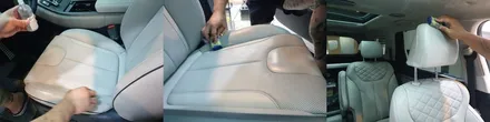 [팰리세이드] 화이트 노OO 회원님 신차패키지 후기입니다.(레인보우v90+유리막코팅+QXD5000+ppf) / 서구 가정동