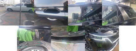 [4세대카니발] 블랙 김OO 회원님 신차패키지 후기입니다.(레인보우v90+방음패키지A+QXD5000+유리막코팅+ppf) / 서구 가정동