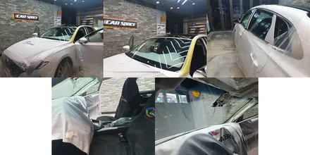 [더뉴그랜저] 화이트 전OO 회원님 신차패키지 후기입니다.(아마테라스HN+LX3000+유리막코팅+ppf) / 서구 가정동