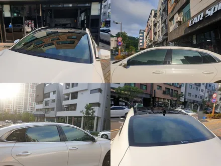[더뉴그랜저] 화이트 박OO 회원님 신차패키지 후기입니다.(레인보우v90+QXD5000+유리막코팅+ppf) / 서구 가정동