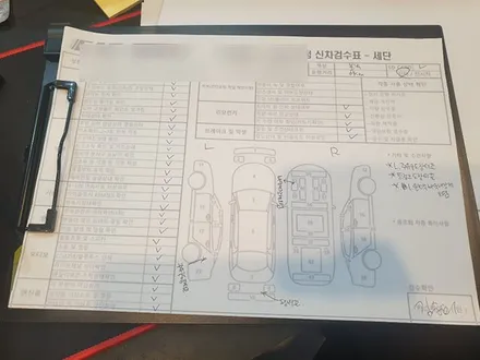 정OO회원님의 더뉴그랜저(블랙) 신차검수후기입니다! / 서구 가정동