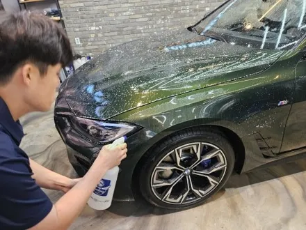 BMW 420i 신차에 석회물이라니.. 석회물 보험처리 / 서구 가정동