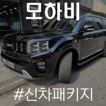 동탄점에서 프리미엄패키지 시공, 달라진 모하비! / 동탄 방교동