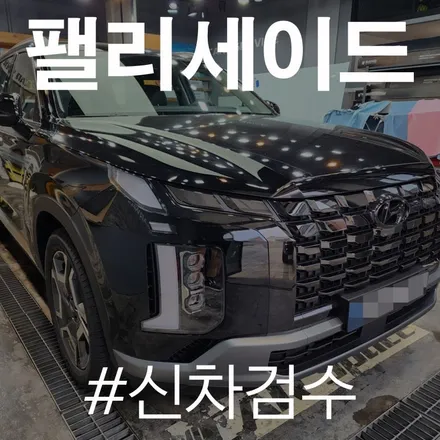 누락 없이 꼼꼼한 카스페이스 동탄점의 팰리세이드 신차 검수! / 동탄 방교동