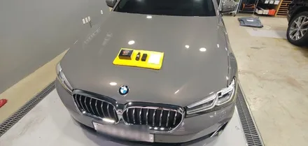 BMW 520i 그레이, 각종 코팅 작업이 포함된 신차패키지 적용 / 동탄 방교동