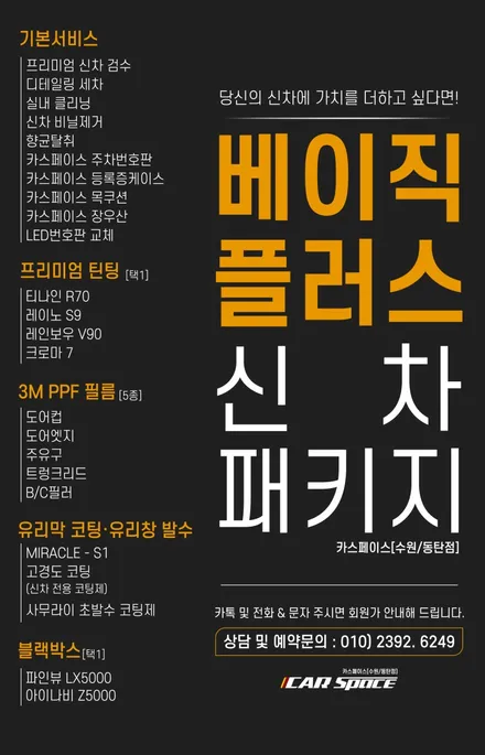 동탄 카니발 신차패키지, 사이드스텝 설치와 함께! / 동탄 방교동