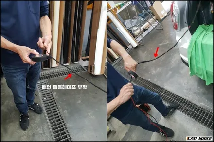 [티볼리]신차패키지(썬팅+언더==>유리막 서비스)+QXD1000α블박+아이나비X3네비게이션 장착기! / 동탄 방교동