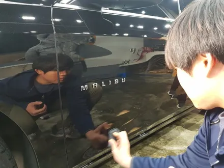 올뉴말리부신차패키지 레이노썬팅 블랙박스 장착 언더코팅패키지로 업그레이드~ / 동탄 방교동