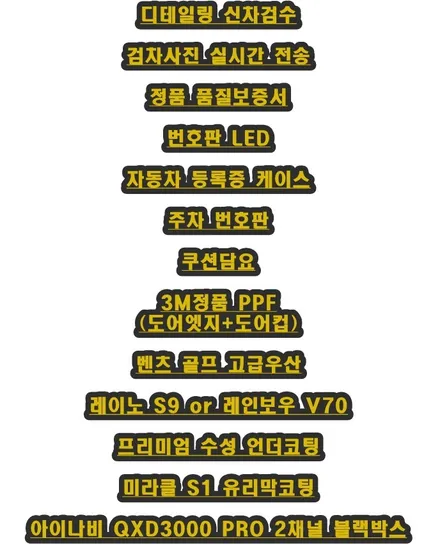 내공있는 아빠만 선택하는 신차 꾸미기 조합 / 동탄 방교동