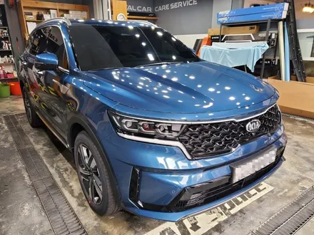 쏘렌토 미네랄 블루와 비반사 썬팅, LX5000, PPF 3종 작업 후기 / 동탄 방교동