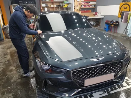 G70신차패키지 켈란썬팅 언더코팅패키지 QXD1000a 블랙박스 장착 / 동탄 방교동