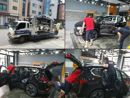싼타페 신차꾸미기 블랙박스 설치까지 포함된 신차패키지는 어떠신가요? / 동탄 방교동