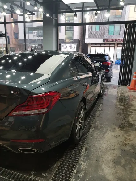 G70신차패키지 켈란썬팅 언더코팅패키지 QXD1000a 블랙박스 장착 / 동탄 방교동