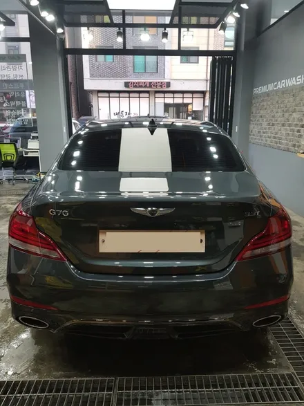 G70신차패키지 켈란썬팅 언더코팅패키지 QXD1000a 블랙박스 장착 / 동탄 방교동