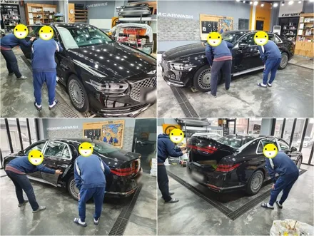 G90 블랙 럭셔리 세단의 자존심 신차검수&패키지 / 동탄 방교동