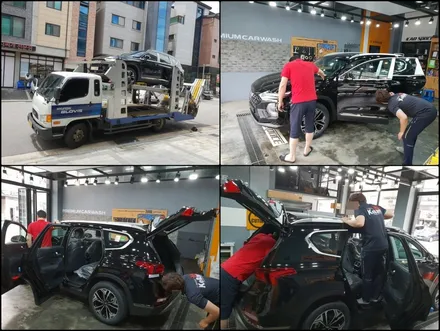 싼타페 예비오너님 욕심낼만한 4가지 신차꾸미기 / 동탄 방교동