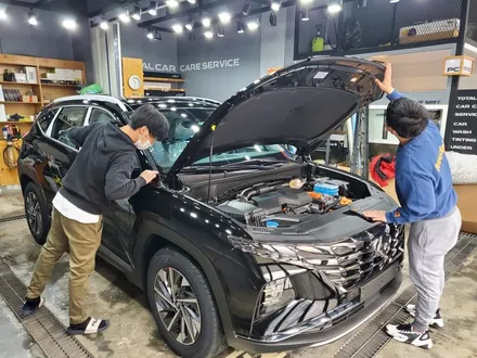 투싼, 블랙광 유지는 카스 동탄점의 코팅 작업으로! / 동탄 방교동