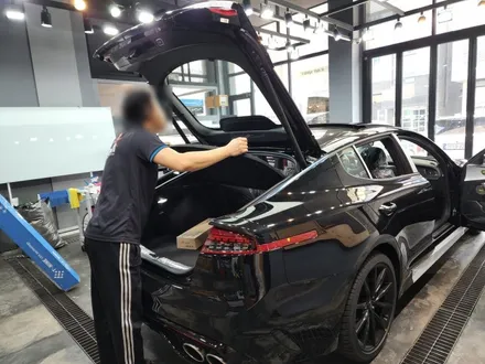 스팅어 차량을 꼼꼼하게 신차 검수한 카스페이스 동탄점~ 좋아요!! / 동탄 방교동