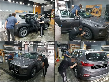 [싼타페TM]인기 상한가 대표 SUV!!2+1신차패키지 시공기~! / 동탄 방교동