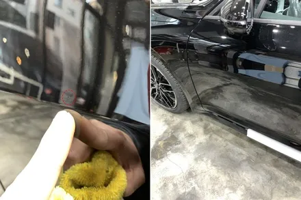 오로라블랙펄 짜세뽑아낸 신차작업기 / 동탄 방교동
