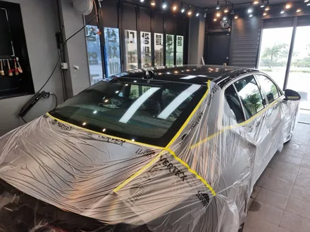 안성 신차패키지 전문점의 럭셔리 대형 세단 제네시스 G90 시공 / 안성